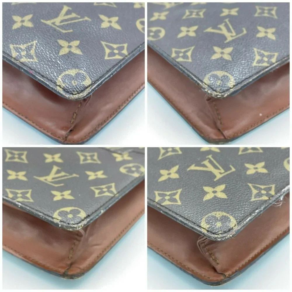 AUTHENTIC Louis Vuitton Monogram Pochette Homme Clutch Bag